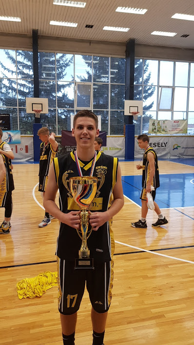 Patrik Cais – mistrem ČR v basketbalu mládeže kadetů U17